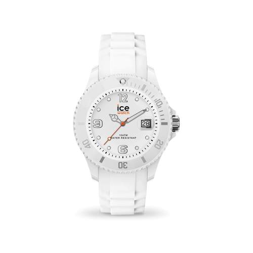 Montre ICE WATCH ice forever homme bracelet silicone blanc