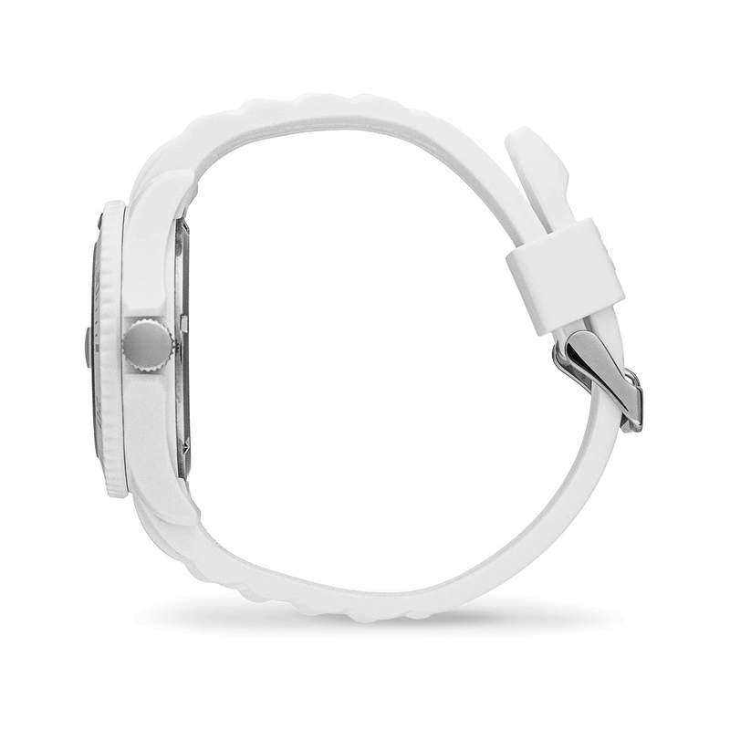 Montre ICE WATCH ice forever homme bracelet silicone blanc - vue 2