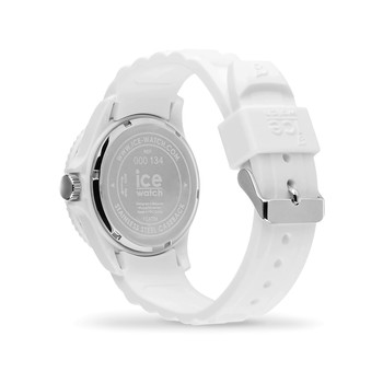 Montre ICE WATCH ice forever homme bracelet silicone blanc