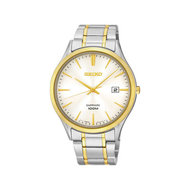 Montre Seiko homme acier doré bracelet acier