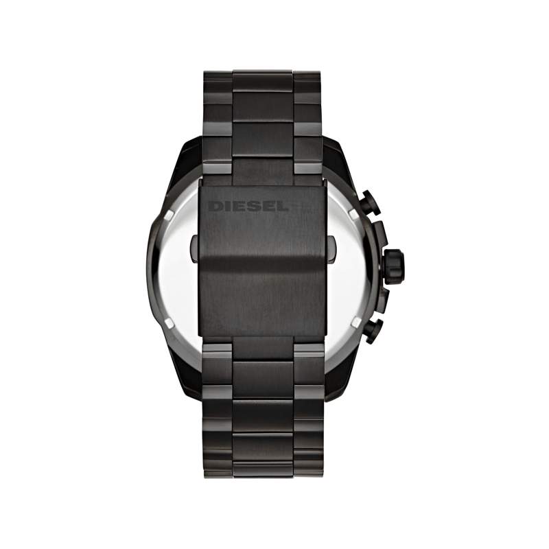 Montre Diesel homme chronographe acier plaqué noir - vue 2