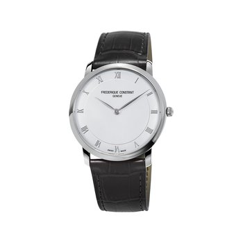 Montre Frédérique Constant acier cuir