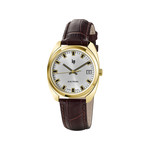 Montre LIP Général de Gaulle acier bracelet cuir - vue 1