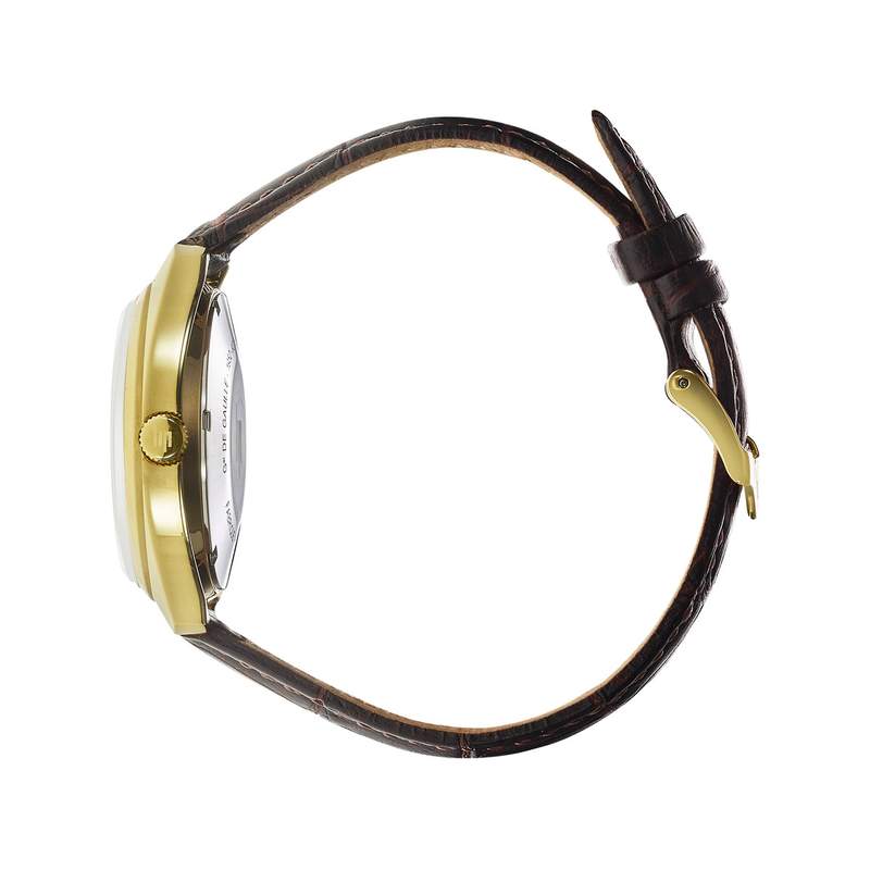 Montre LIP Général de Gaulle acier bracelet cuir - vue 2