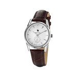 Montre Lip Himalaya homme acier bracelet cuir - vue 1