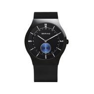 Montre Bering homme acier noir