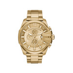 Montre Diesel homme acier doré jaune - vue 1