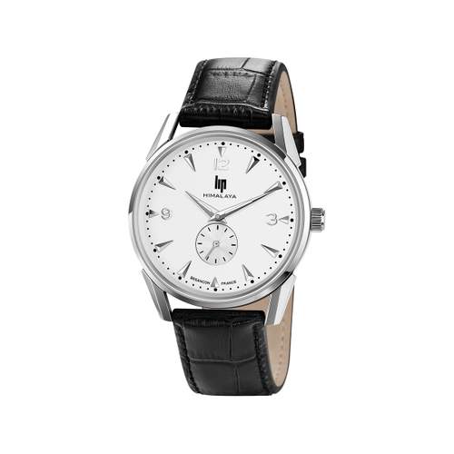 Montre Lip homme acier bracelet cuir