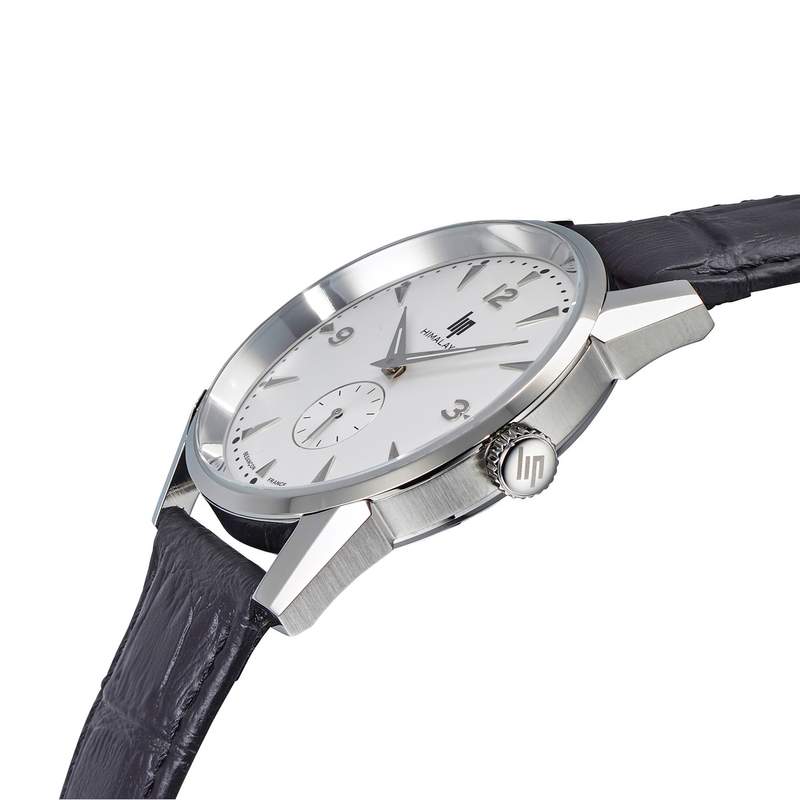 Montre Lip homme acier bracelet cuir - vue D2