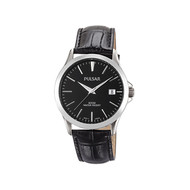 Montre Pulsar homme acier bracelet cuir