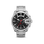 Montre Diesel homme acier chronographe date - vue 1