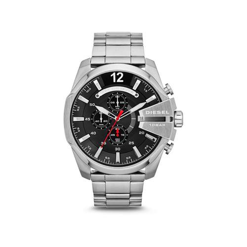 Diesel men's steel chronograph date watch
