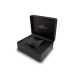 Montre Alpina homme acier bracelet cuir - vue E1