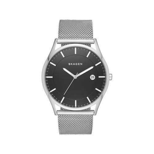 Montre Skagen homme acier milanais date