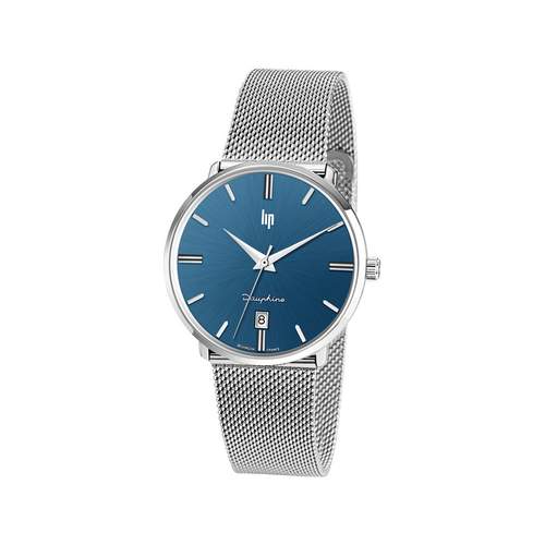 Stalen herenhorloge Lip