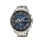 Montre Casio homme chronographe acier - vue 1