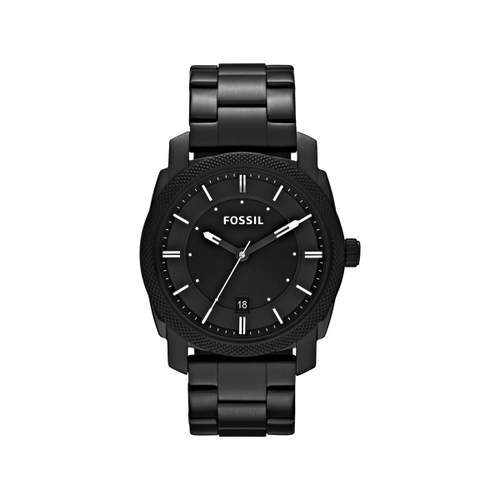 Montre Fossil homme acier noir