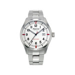 Montre Alpina homme acier - vue 1