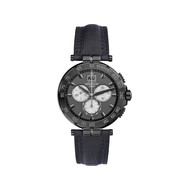 Montre Michel Herbelin homme acier cuir