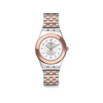 Montre Swatch mixte acier bicolore - vue 1