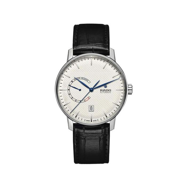 Montre Rado homme automatique acier cuir noir - vue 1