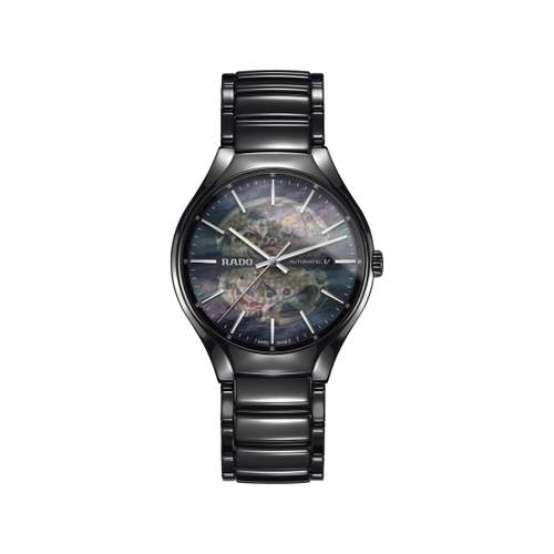 Rado men's automatic black ceramic watch