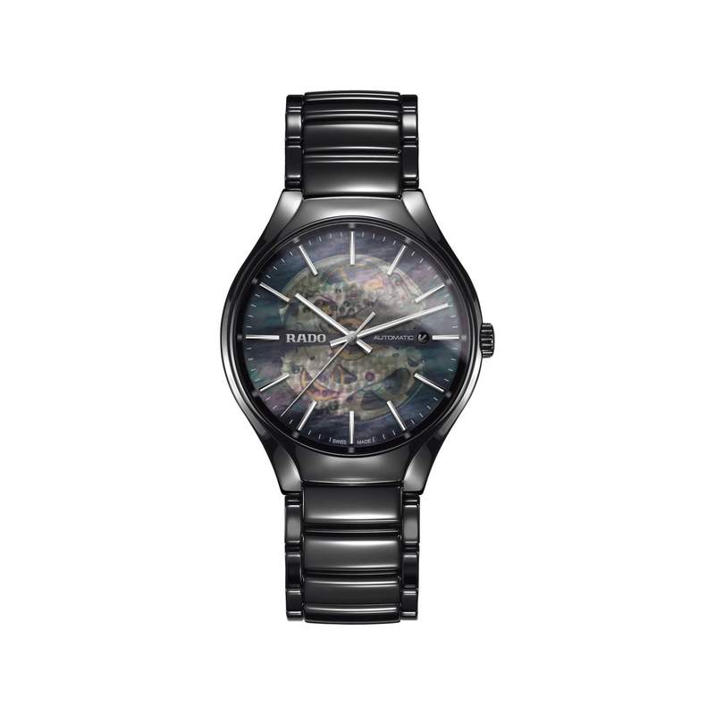 Montre Rado homme automatique céramique noire - vue 1
