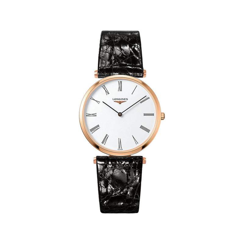 La grande classique acier rose cuir - vue 1