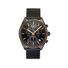Montre TISSOT T-CLASSIC PR100 homme cadran noir bracelet PVD noir - vue V1