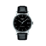 Montre Tissot homme acier cuir - vue 1