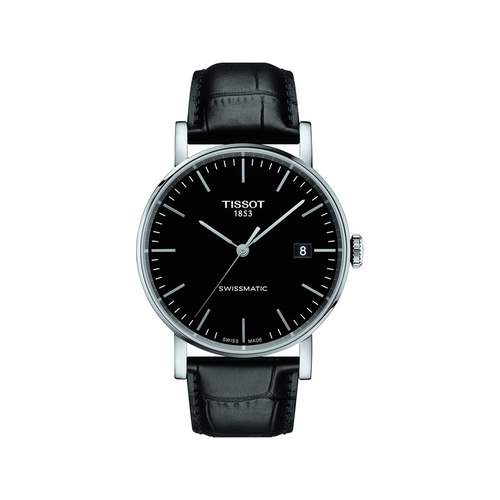 Montre Tissot homme acier cuir