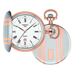 Montre Tissot homme Gousset acier bicolore - vue D2