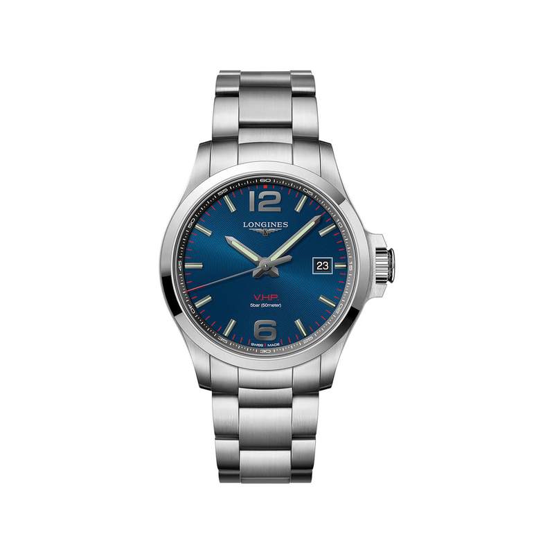 Montre Longines homme acier - vue 1