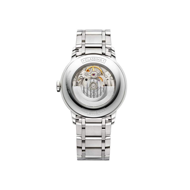 Montre Baume et Mercier homme automatique acier - vue 3