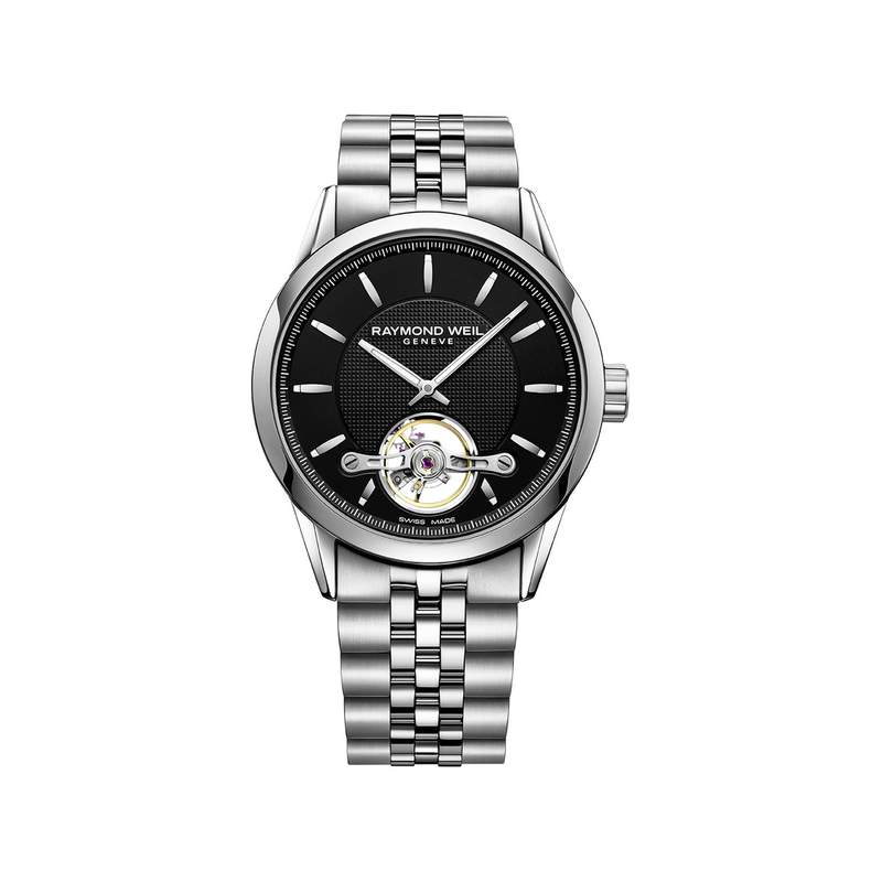 Montre Raymond Weil Freelancer homme acier - vue 1
