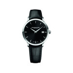 Montre Raymond Weil Toccata homme acier cuir noir - vue 1