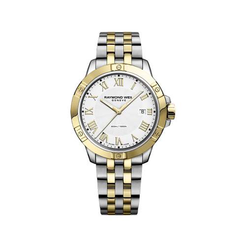 Raymond Weil Tango herenhorloge van tweekleurig staal
