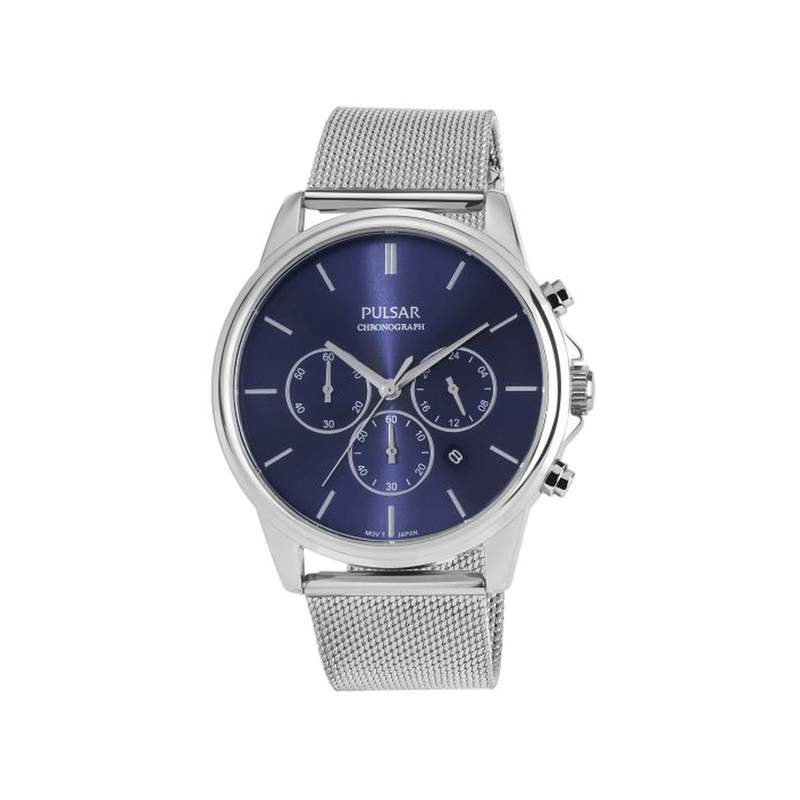 Montre Pulsar homme acier - vue 1