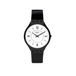 Montre Swatch homme plastique silicone noir - vue 1