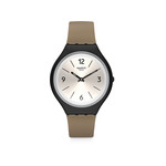 Montre Swatch homme plastique cuir - vue 1