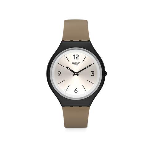 Montre Swatch homme plastique cuir
