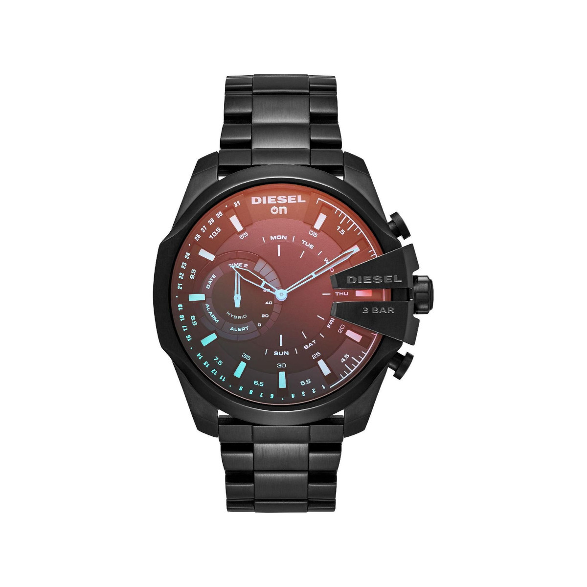 Montre Diesel connectée homme acier - Homme - modèle DZT1011 | MATY