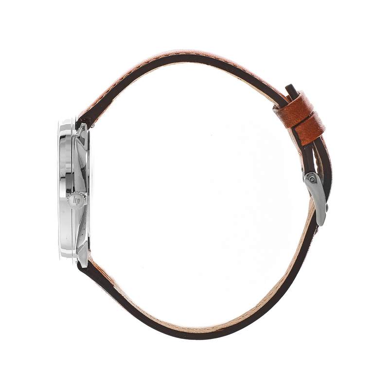 Montre Lip homme acier cuir - vue 2