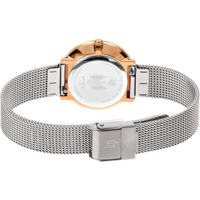 Montre Lip mixte acier bicolore - vue 3