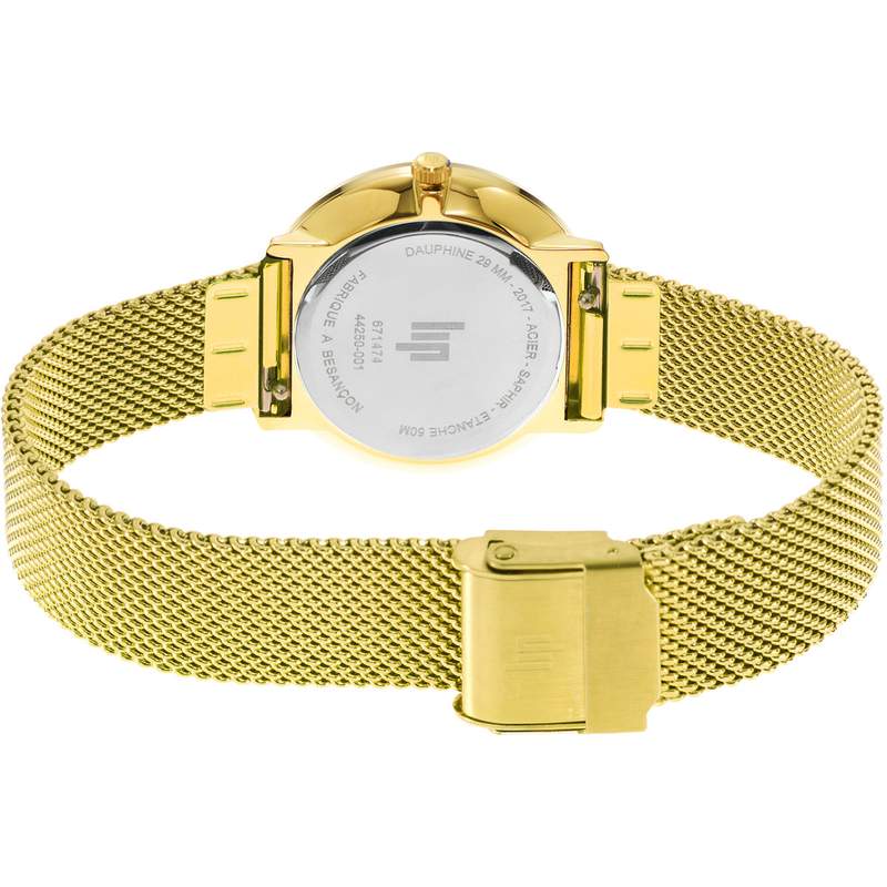 Montre Lip mixte acier doré - vue 3