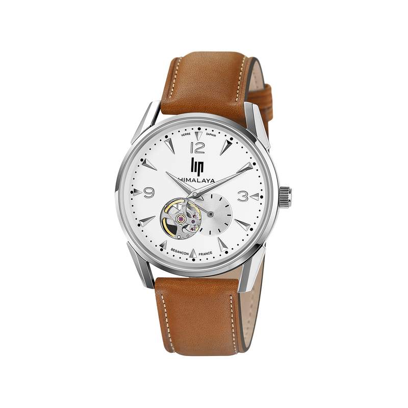 Montre Lip mixte automatique acier cuir - vue 1