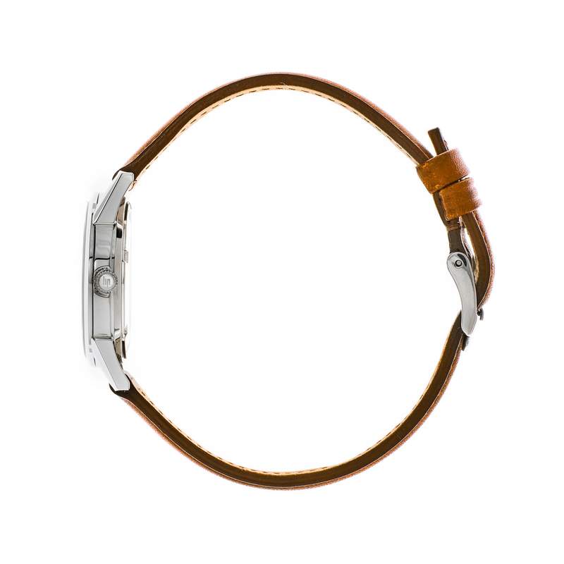 Montre Lip mixte acier cuir - vue 2