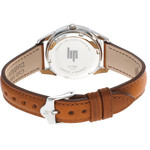 Montre Lip mixte acier cuir - vue 3