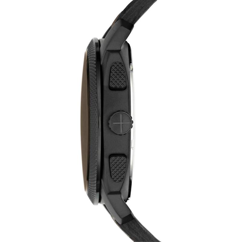 Coffret Montre Fossil homme acier cuir - vue 3