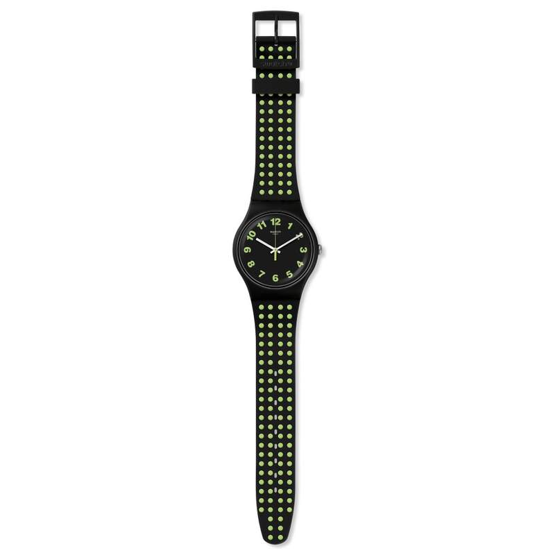 Montre Swatch homme plastique silicone - vue D1